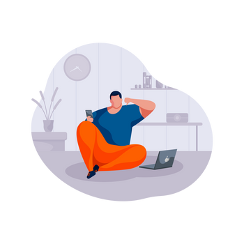 home smartphone laptop